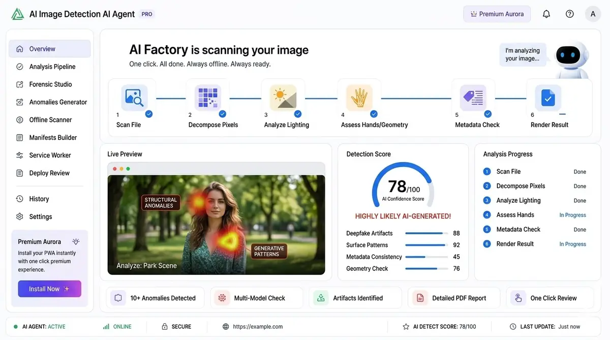 AI tax learning — example of the AI tool dashboard software